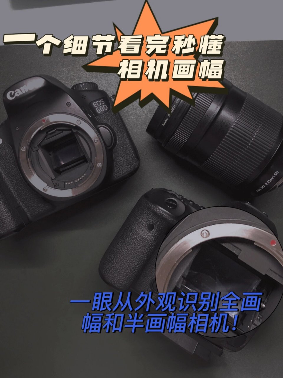全画幅与半画幅的区别