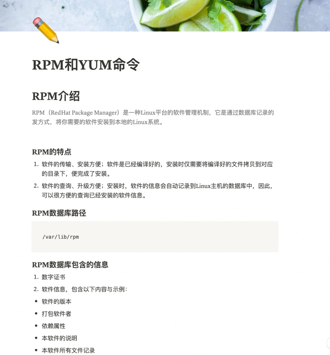 rpm和yum的区别