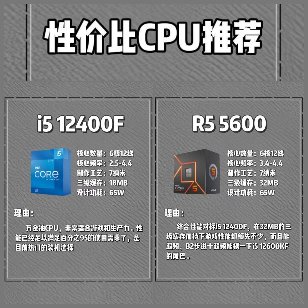 英特尔i5和i7区别 英特尔i5和i7的参数 