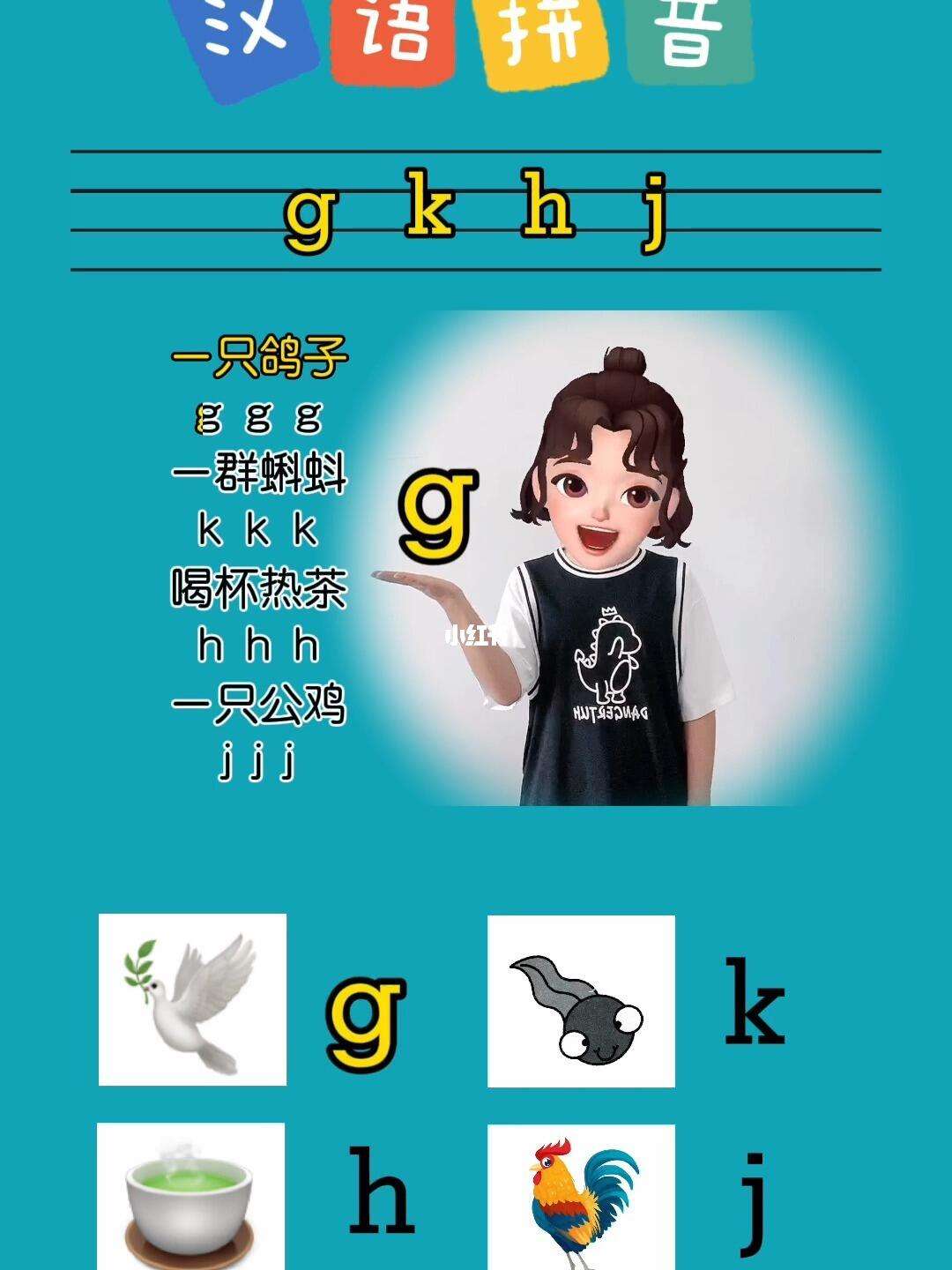 怎么区别j和g g和j的区别小窍门 