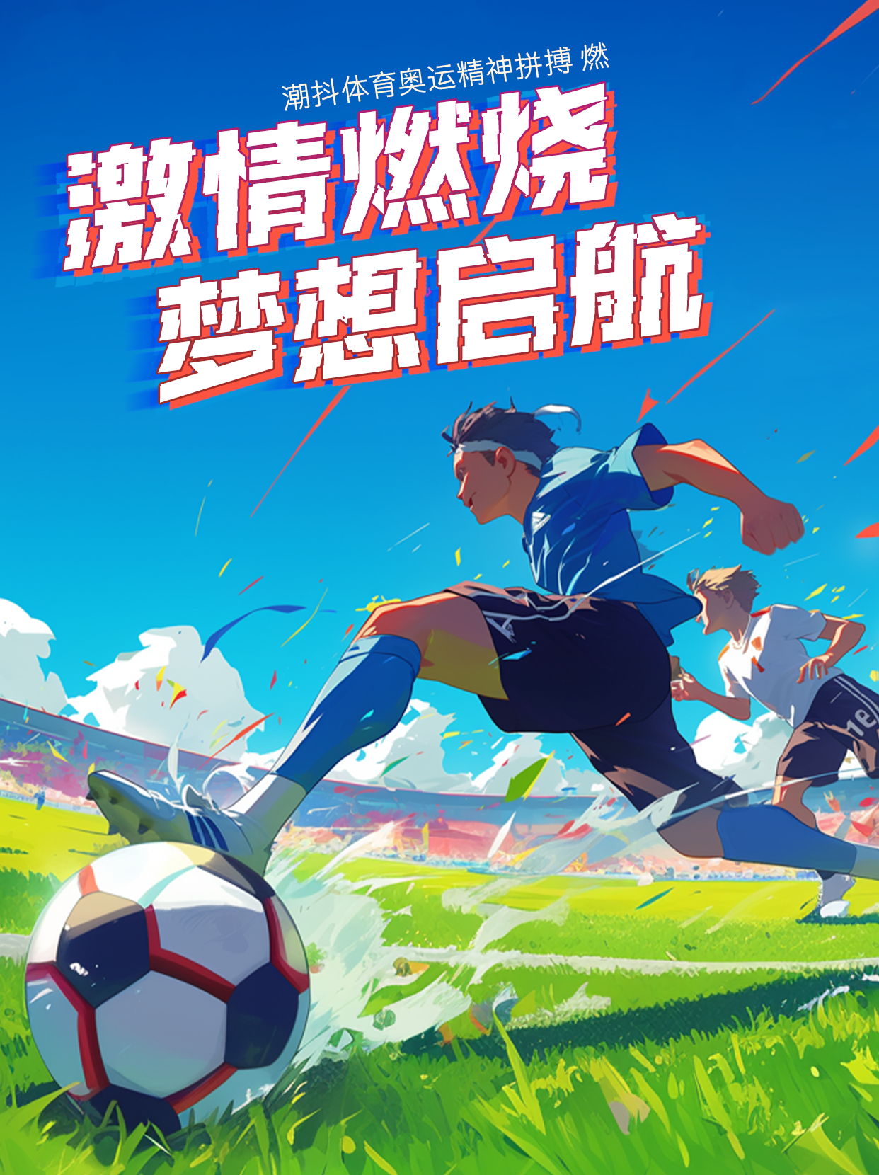体育精神在场上闪耀，激情无限！ 